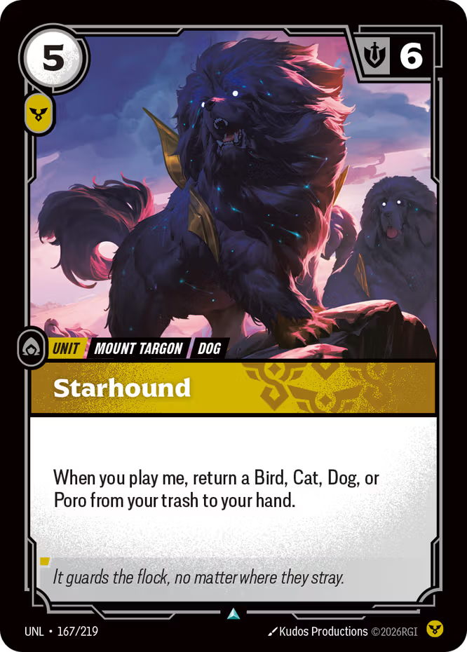 Starhound 167/219 (Unleashed)  | Good Games Adelaide SA