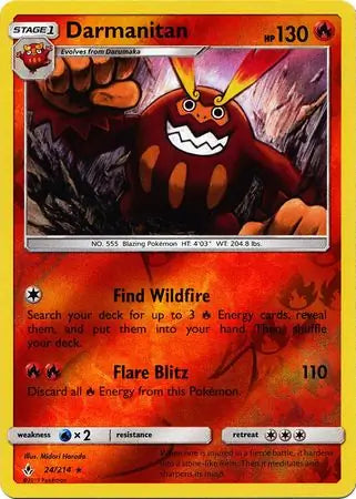 Darmanitan 24/214 (SM - Unbroken Bonds)  - Reverse Holofoil | Good Games Adelaide SA