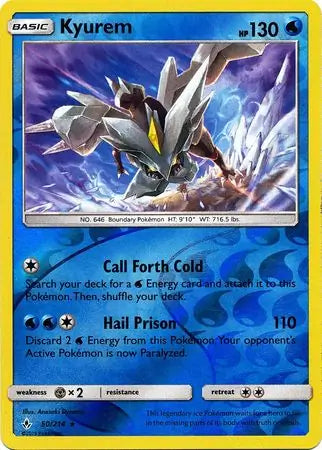 Kyurem 50/214 (SM - Unbroken Bonds)  - Reverse Holofoil | Good Games Adelaide SA