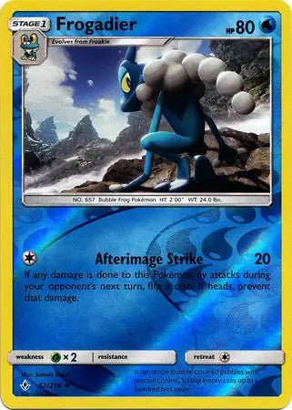 Frogadier 52/214 (SM - Unbroken Bonds)  - Reverse Holofoil | Good Games Adelaide SA