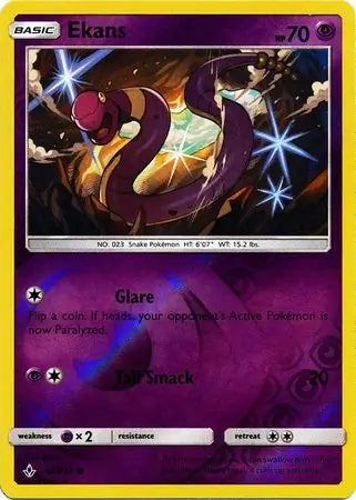Ekans 62/214 (SM - Unbroken Bonds)  - Reverse Holofoil | Good Games Adelaide SA