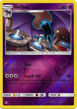 Golbat 65/214 (SM - Unbroken Bonds)  - Reverse Holofoil | Good Games Adelaide SA