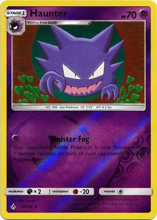 Haunter 69/214 (SM - Unbroken Bonds)  - Reverse Holofoil | Good Games Adelaide SA