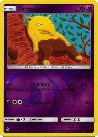 Drowzee 71/214 (SM - Unbroken Bonds)  - Reverse Holofoil | Good Games Adelaide SA