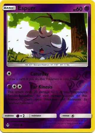 Espurr 79/214 (SM - Unbroken Bonds)  - Reverse Holofoil | Good Games Adelaide SA