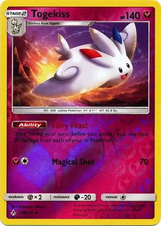 Togekiss 138/214 (SM - Unbroken Bonds)  - Reverse Holofoil | Good Games Adelaide SA