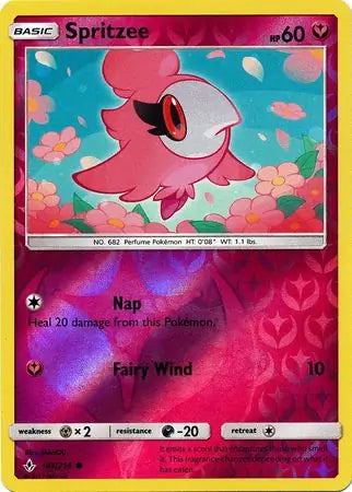Spritzee 141/214 (SM - Unbroken Bonds)  - Reverse Holofoil | Good Games Adelaide SA