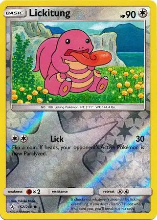 Lickitung 152/214 (SM - Unbroken Bonds)  - Reverse Holofoil | Good Games Adelaide SA