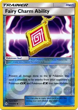 Fairy Charm Ability 171/214 (SM - Unbroken Bonds)  - Reverse Holofoil | Good Games Adelaide SA
