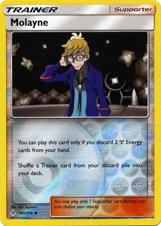 Molayne 181/214 (SM - Unbroken Bonds)  - Reverse Holofoil | Good Games Adelaide SA