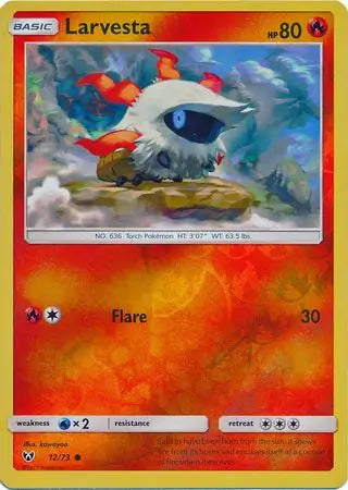 Larvesta 12/73 (Shining Legends)  - Reverse Holofoil | Good Games Adelaide SA