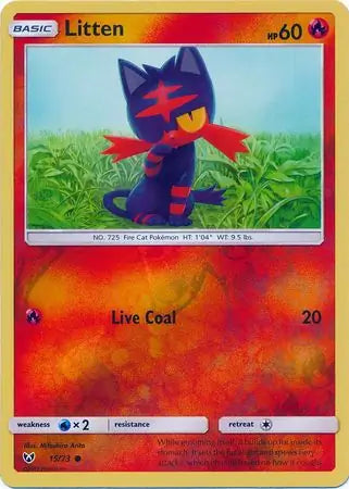 Litten 15/73 (Shining Legends)  - Reverse Holofoil | Good Games Adelaide SA