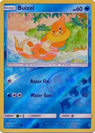 Buizel 22/73 (Shining Legends)  - Reverse Holofoil | Good Games Adelaide SA