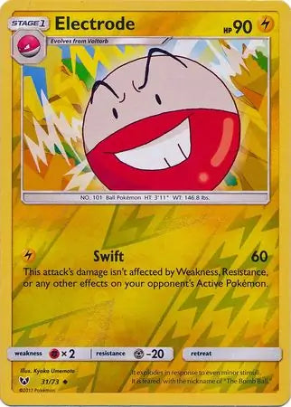 Electrode 31/73 (Shining Legends)  - Reverse Holofoil | Good Games Adelaide SA