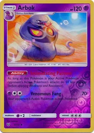 Arbok 37/73 (Shining Legends)  - Reverse Holofoil | Good Games Adelaide SA