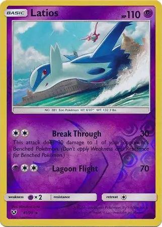 Latios 41/73 (Shining Legends)  - Reverse Holofoil | Good Games Adelaide SA
