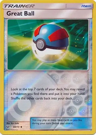 Great Ball 60/73 (Shining Legends)  - Reverse Holofoil | Good Games Adelaide SA