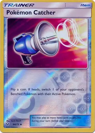 Pokemon Catcher 64/73 (Shining Legends)  - Reverse Holofoil | Good Games Adelaide SA