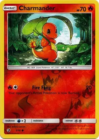 Charmander 1/70 (Dragon Majesty)  - Reverse Holofoil | Good Games Adelaide SA