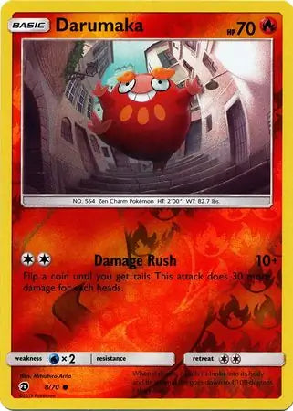 Darumaka 8/70 (Dragon Majesty)  - Reverse Holofoil | Good Games Adelaide SA