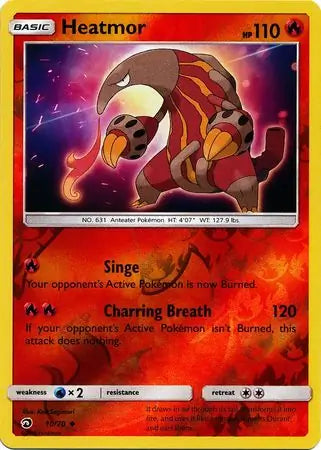 Heatmor 10/70 (Dragon Majesty)  - Reverse Holofoil | Good Games Adelaide SA