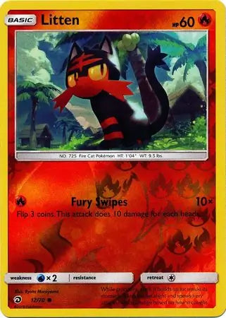 Litten 12/70 (Dragon Majesty)  - Reverse Holofoil | Good Games Adelaide SA