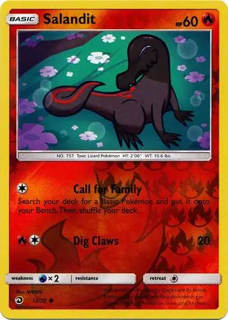 Salandit 13/70 (Dragon Majesty)  - Reverse Holofoil | Good Games Adelaide SA