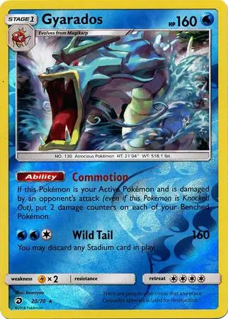 Gyarados 20/70 (Dragon Majesty)  - Reverse Holofoil | Good Games Adelaide SA