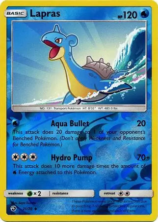 Lapras 21/70 (Dragon Majesty)  - Reverse Holofoil | Good Games Adelaide SA