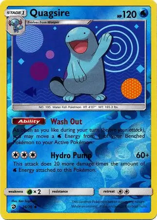 Quagsire 26/70 (Dragon Majesty)  - Reverse Holofoil | Good Games Adelaide SA