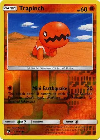 Trapinch 32/70 (Dragon Majesty)  - Reverse Holofoil | Good Games Adelaide SA