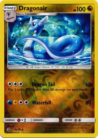Dragonair 36/70 (Dragon Majesty)  - Reverse Holofoil | Good Games Adelaide SA