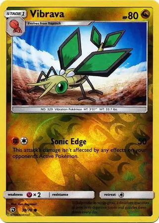 Vibrava 38/70 (Dragon Majesty)  - Reverse Holofoil | Good Games Adelaide SA