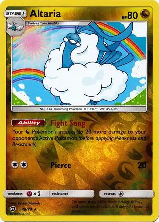 Altaria 40/70 (Dragon Majesty)  - Reverse Holofoil | Good Games Adelaide SA
