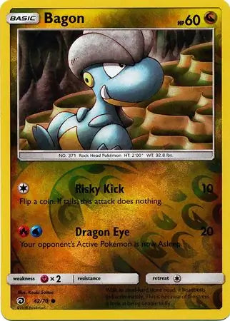 Bagon 42/70 (Dragon Majesty)  - Reverse Holofoil | Good Games Adelaide SA