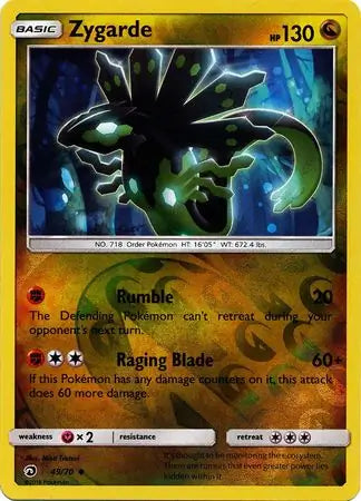 Zygarde 49/70 (Dragon Majesty)  - Reverse Holofoil | Good Games Adelaide SA