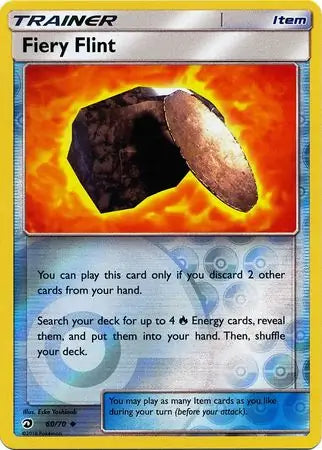 Fiery Flint 60/70 (Dragon Majesty)  - Reverse Holofoil | Good Games Adelaide SA