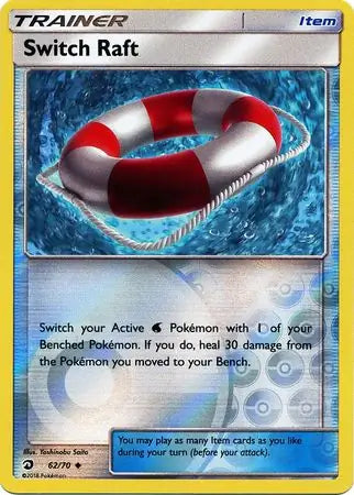 Switch Raft 62/70 (Dragon Majesty)  - Reverse Holofoil | Good Games Adelaide SA