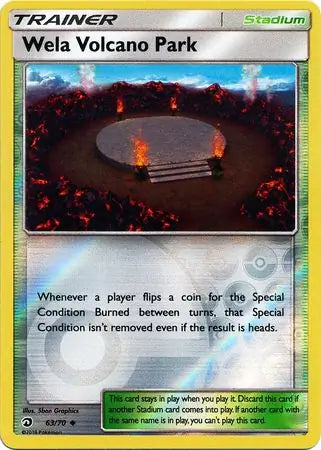 Wela Volcano Park 63/70 (Dragon Majesty)  - Reverse Holofoil | Good Games Adelaide SA