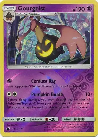 Gourgeist 45/111 (SM - Crimson Invasion)  - Reverse Holofoil | Good Games Adelaide SA