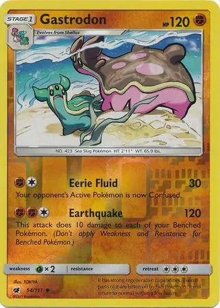 Gastrodon 54/111 (SM - Crimson Invasion)  - Reverse Holofoil | Good Games Adelaide SA