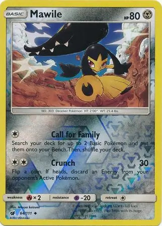 Mawile 64/111 (SM - Crimson Invasion)  - Reverse Holofoil | Good Games Adelaide SA