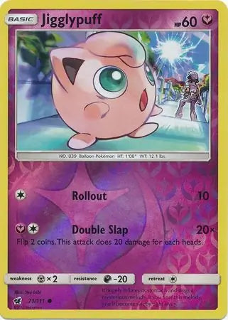 Jigglypuff 71/111 (SM - Crimson Invasion)  - Reverse Holofoil | Good Games Adelaide SA