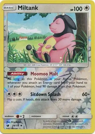Miltank 78/111 (SM - Crimson Invasion)  - Reverse Holofoil | Good Games Adelaide SA