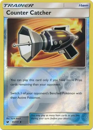 Counter Catcher 91/111 (SM - Crimson Invasion)  - Reverse Holofoil | Good Games Adelaide SA