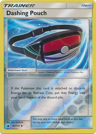 Dashing Pouch 92/111 (SM - Crimson Invasion)  - Reverse Holofoil | Good Games Adelaide SA
