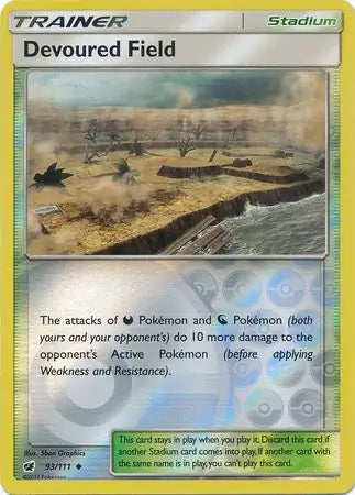 Devoured Field 93/111 (SM - Crimson Invasion)  - Reverse Holofoil | Good Games Adelaide SA