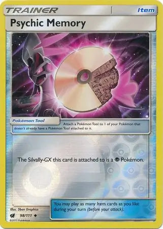 Psychic Memory 98/111 (SM - Crimson Invasion)  - Reverse Holofoil | Good Games Adelaide SA