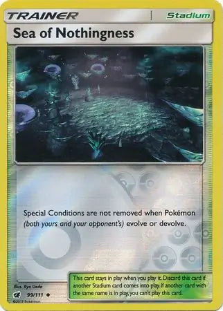 Sea of Nothingness 99/111 (SM - Crimson Invasion)  - Reverse Holofoil | Good Games Adelaide SA