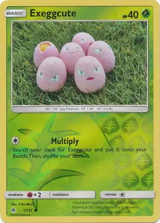 Exeggcute 1/131 (SM - Forbidden Light)  - Reverse Holofoil | Good Games Adelaide SA